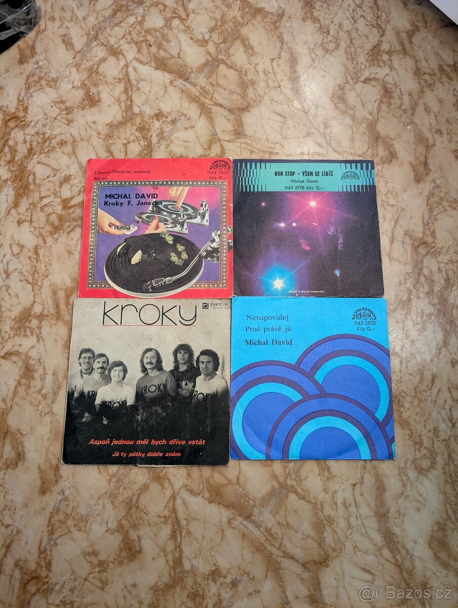 8lp +8sp vinyl Kroky Michal David cena za 8lp+8sp - 11