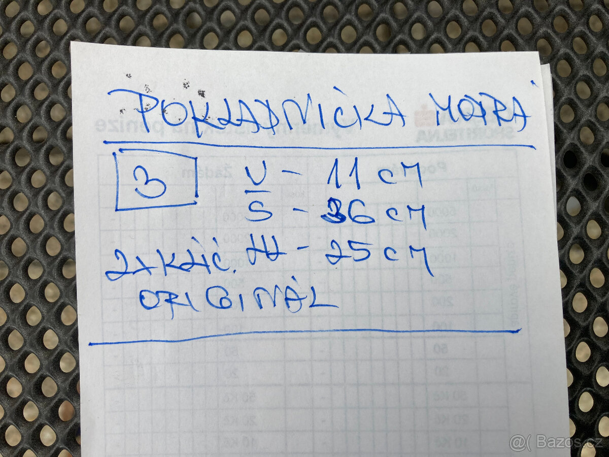 Pokladnička přenosná použitá za 300 kč - 11