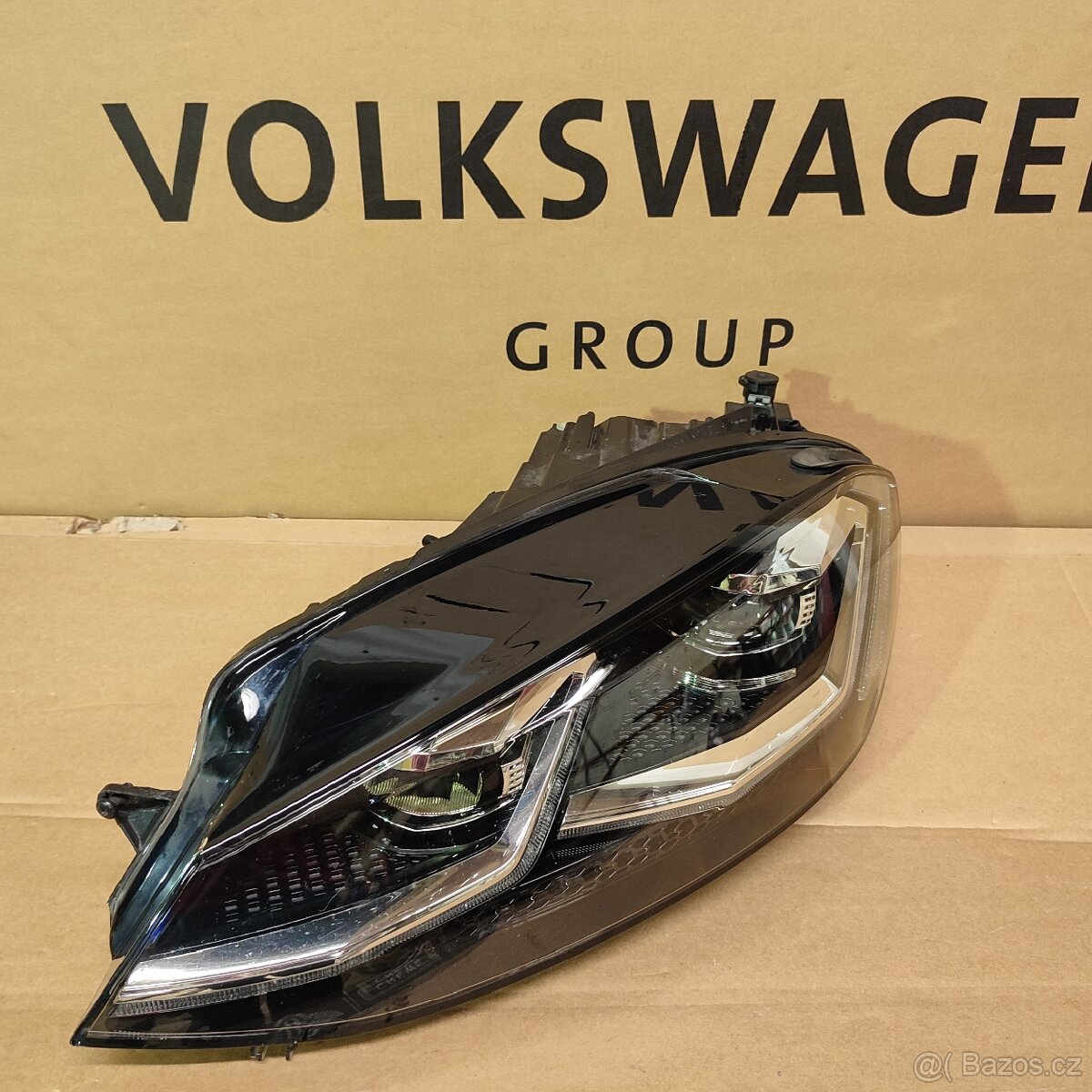 VW golf 7 lift světloa nárazník - 11