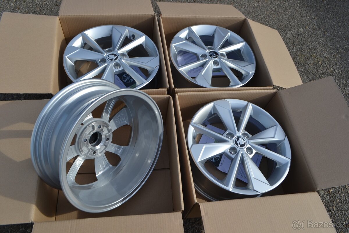 Škoda Citigo/Seat Mii,VW UP-Nové orig. Alu kola R16, 4x100 - 11