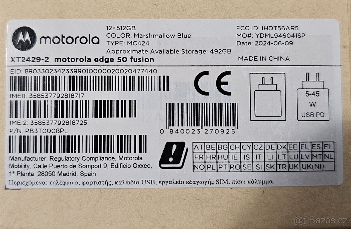Motorola Edge 50 fusion 512GB - 11