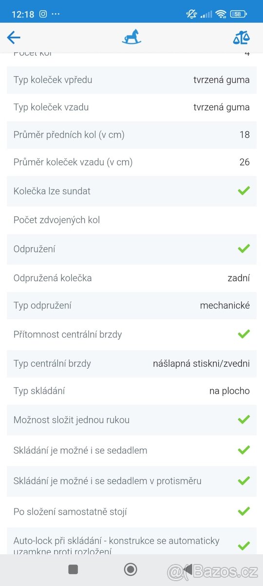 Kočárek trojkombinace, Peg-Pérego navetta XL book plus Trio - 11