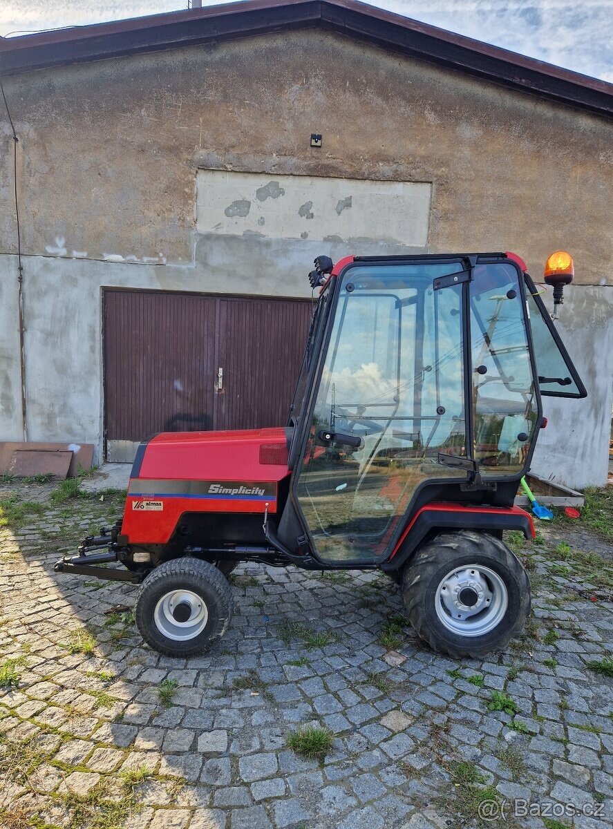 Malotraktor GMR SIMPLICITY s kabinou - 11
