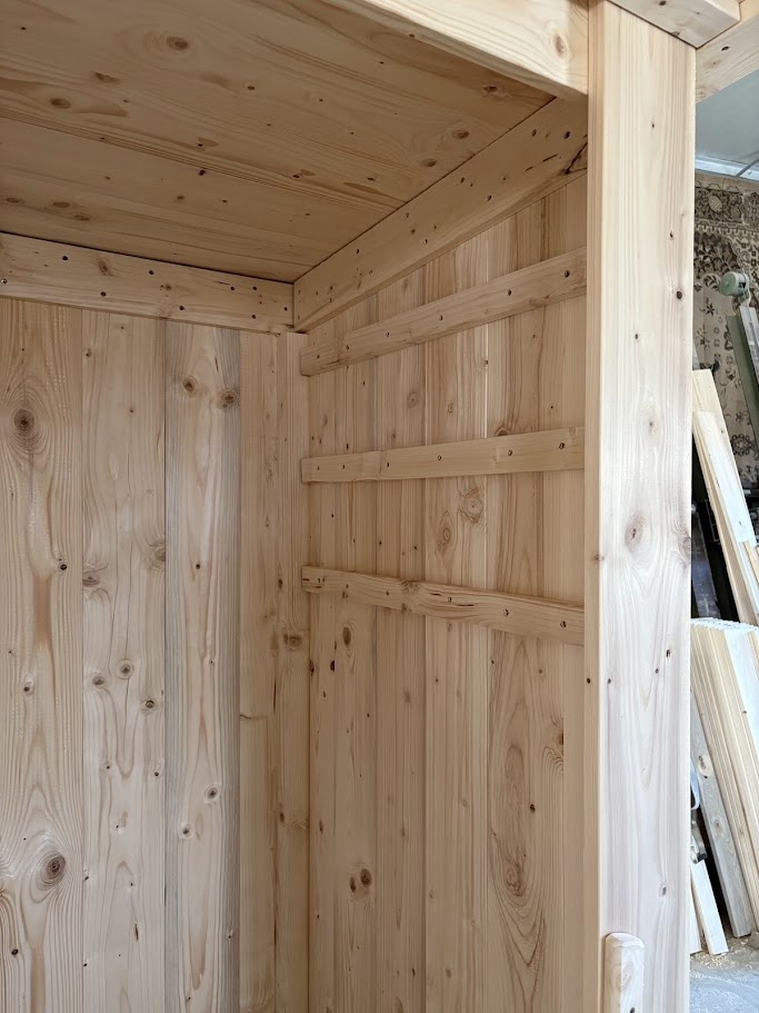 Nová velká dřevěná udírna – tl. 20 mm, – Doprava po ČR zdarm - 11