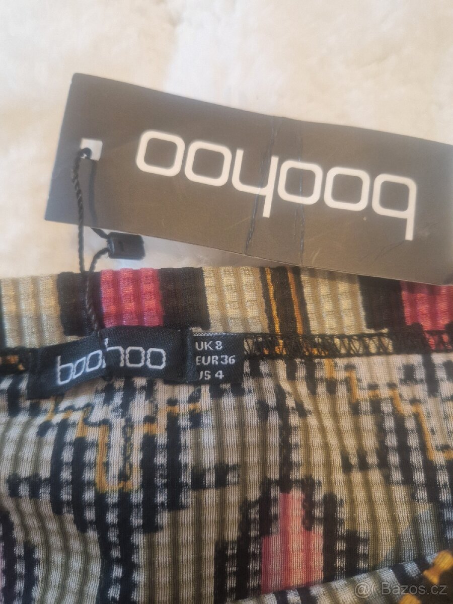 Nová dámská sexy mini sukně minisukně vel S 36 boohoo - 11