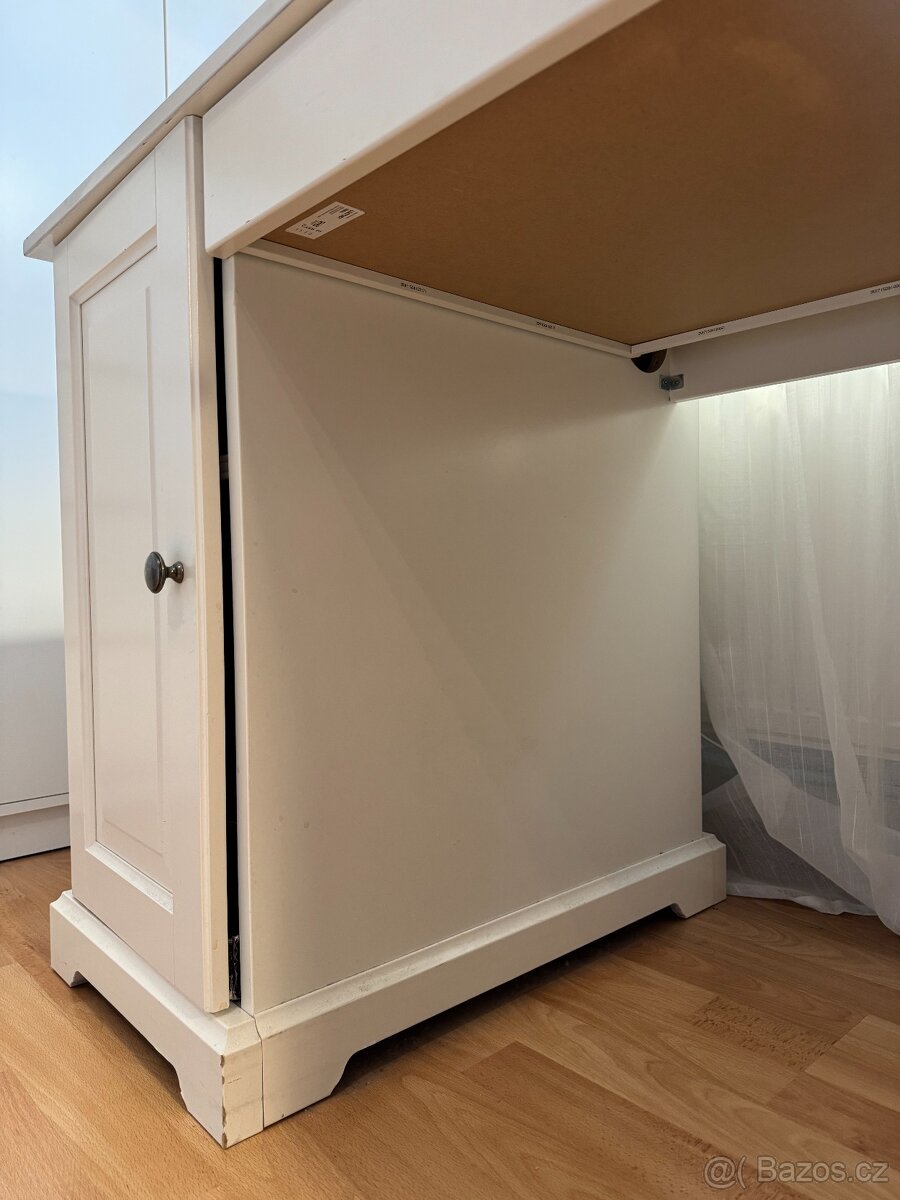 IKEA Psací stůl bílý 146x66 cm - 11