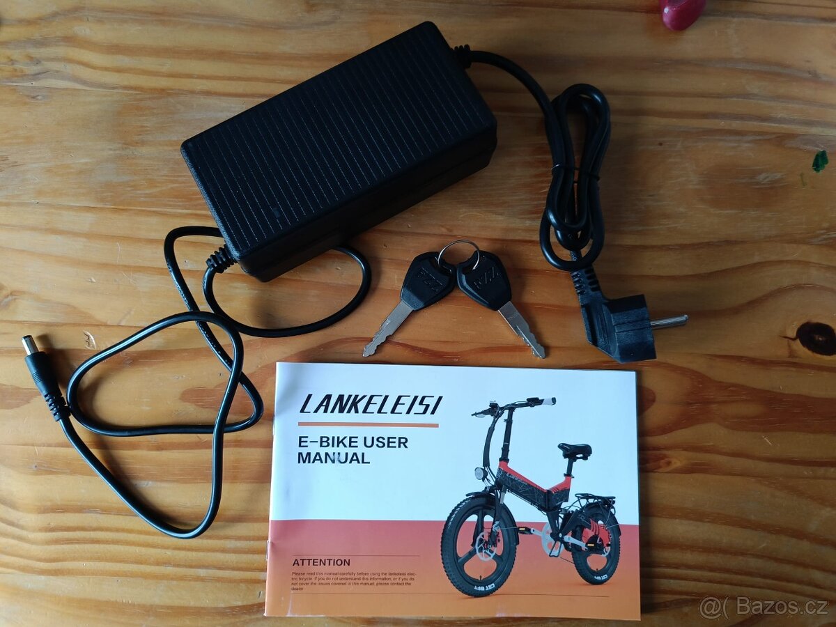 Skládací elektrokolo Lankeleisi C650 – zánovní, pouze 195 km - 11