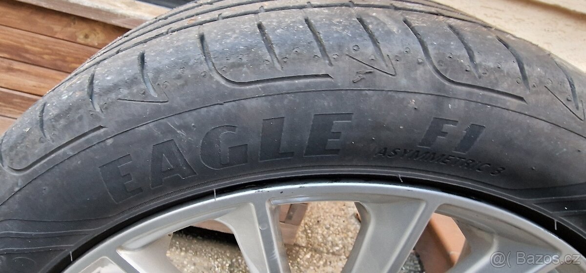 4x ALU disky 18" s pneu, použité (8Jx18EH2) - 11