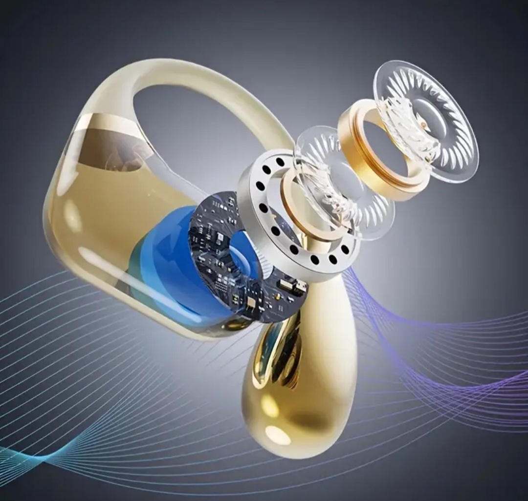 Bezdrátová sluchátka pro sport s uchycením za ucho - 11