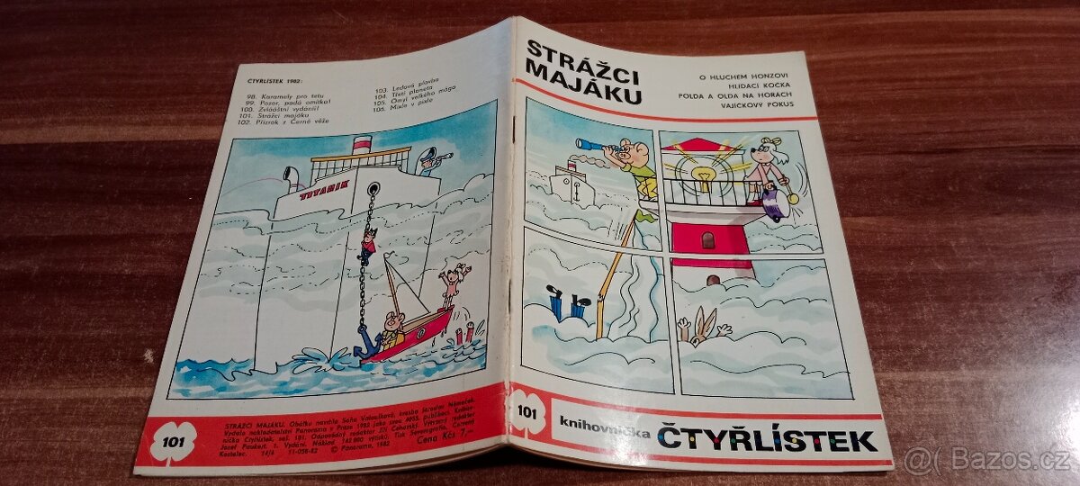 Čtyřlístek č.98 - 106. Ročník 1982. - 11