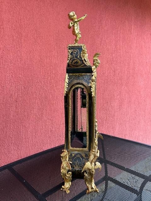 Velké 98 cm hodiny bule 18 století. - 11