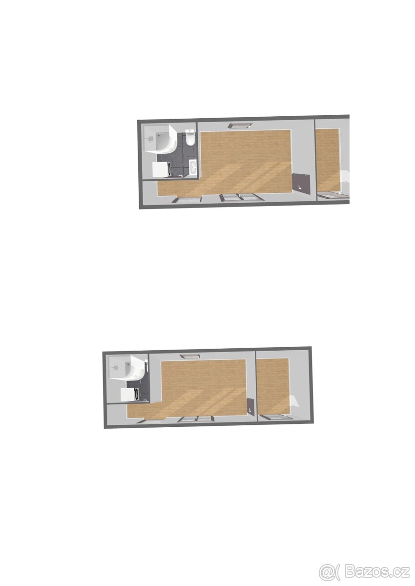 Obytný kontejner 8 x 3m/ Mobilní domek /Maringotka - 11