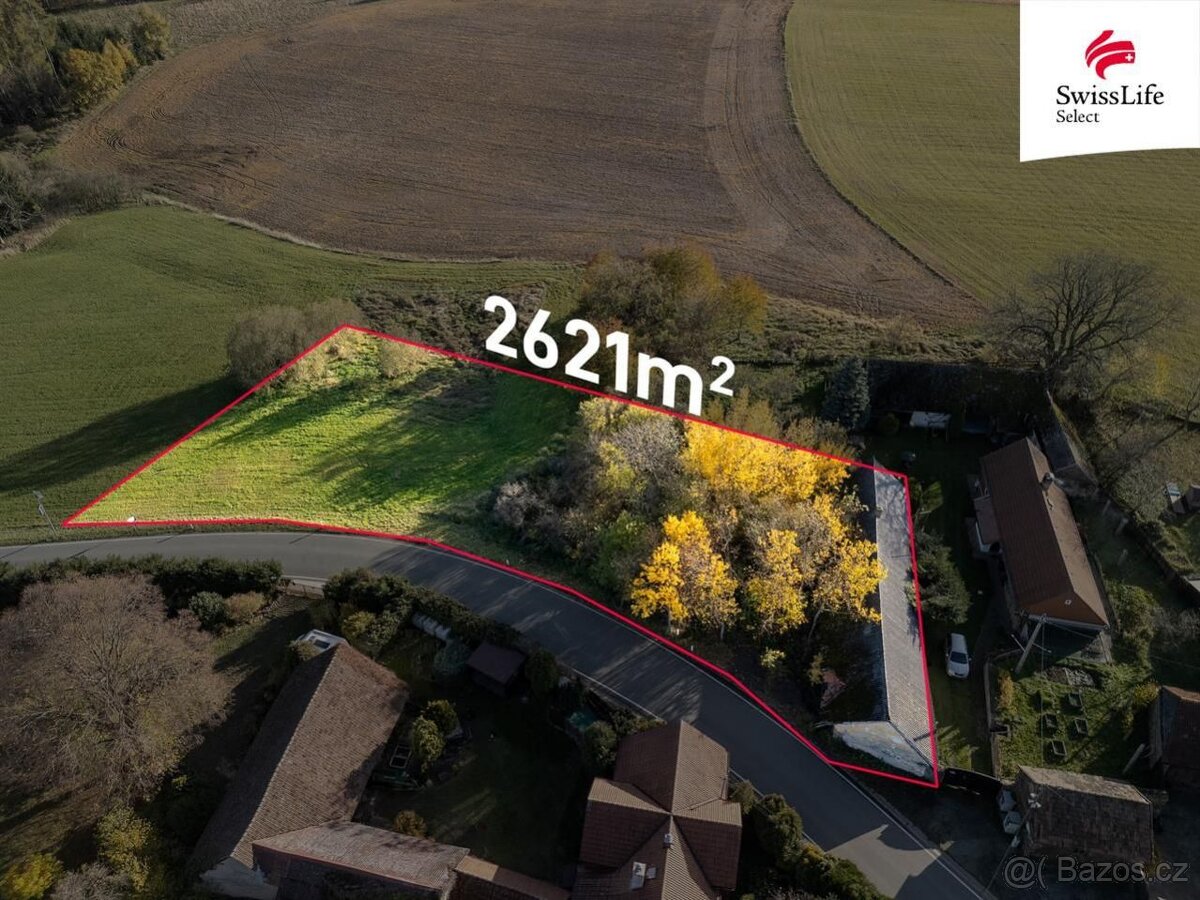 Prodej stavebního pozemku 2621 m2, Votice - 11
