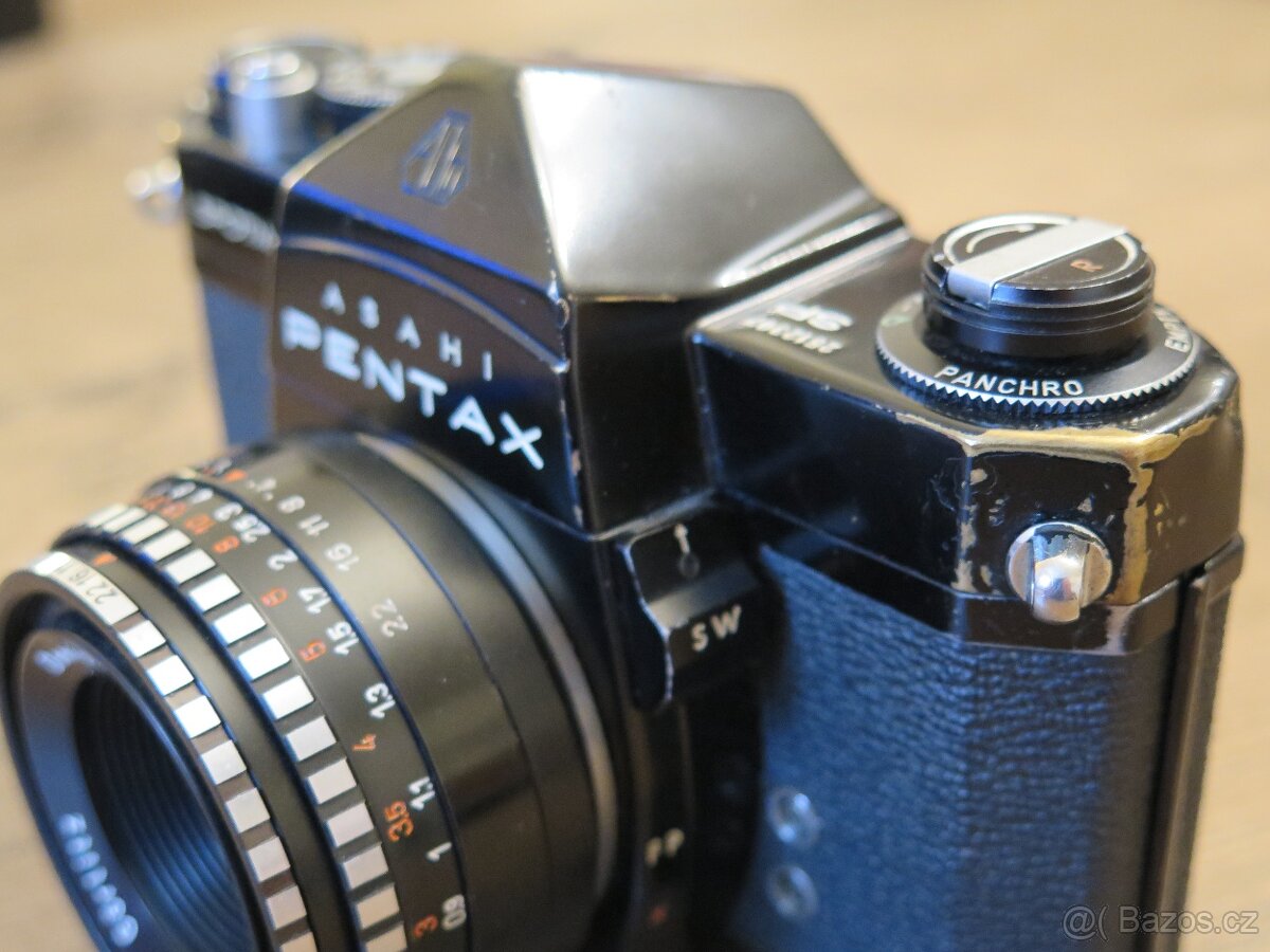 Pentax Asahi Spotmatic SP + Domiplan 50 mm f/2,8 - 11