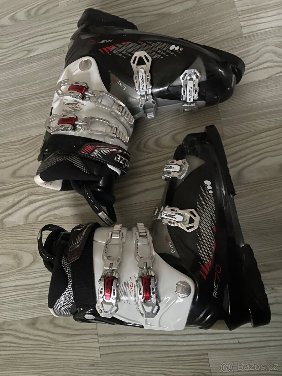 Lyže Elan 160 cm + lyžáky 44-45 - 11