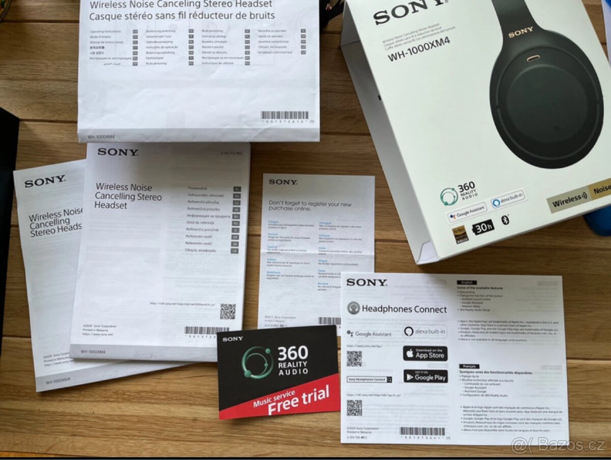 Sluchátka Sony WH-1000XM4 ANC - 11