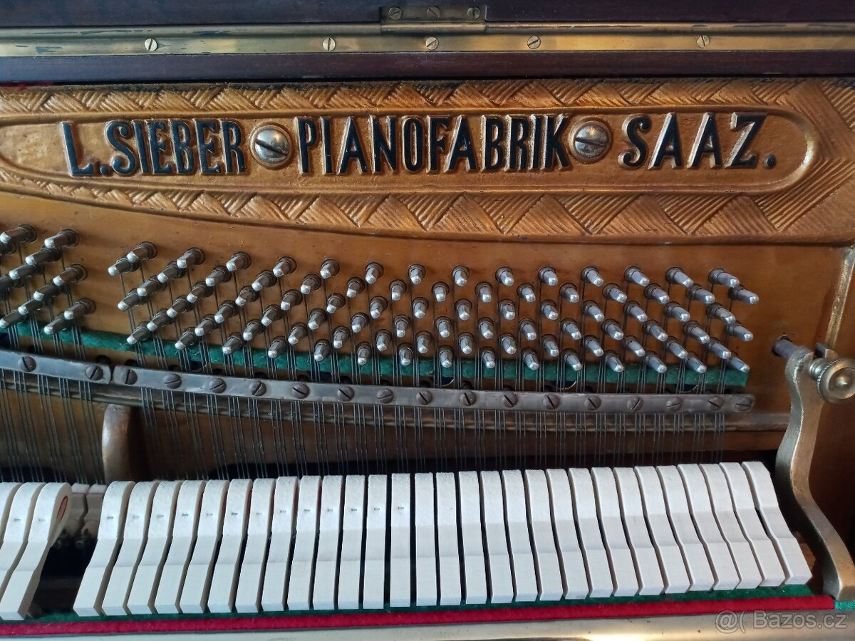 piano L. Sieber, Saaz - 11