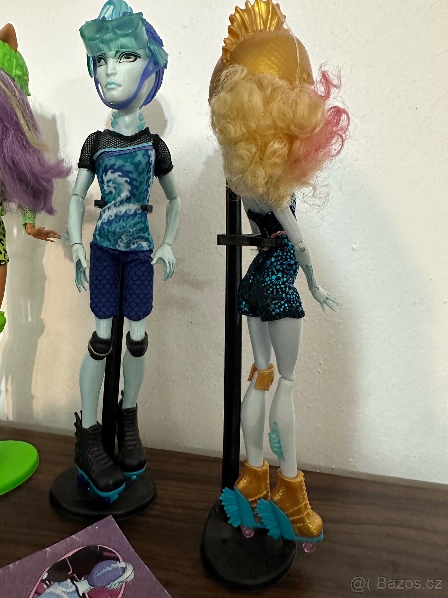 Monster high Gil Weber Lagoona Blue Clawdeen Wolf - 11