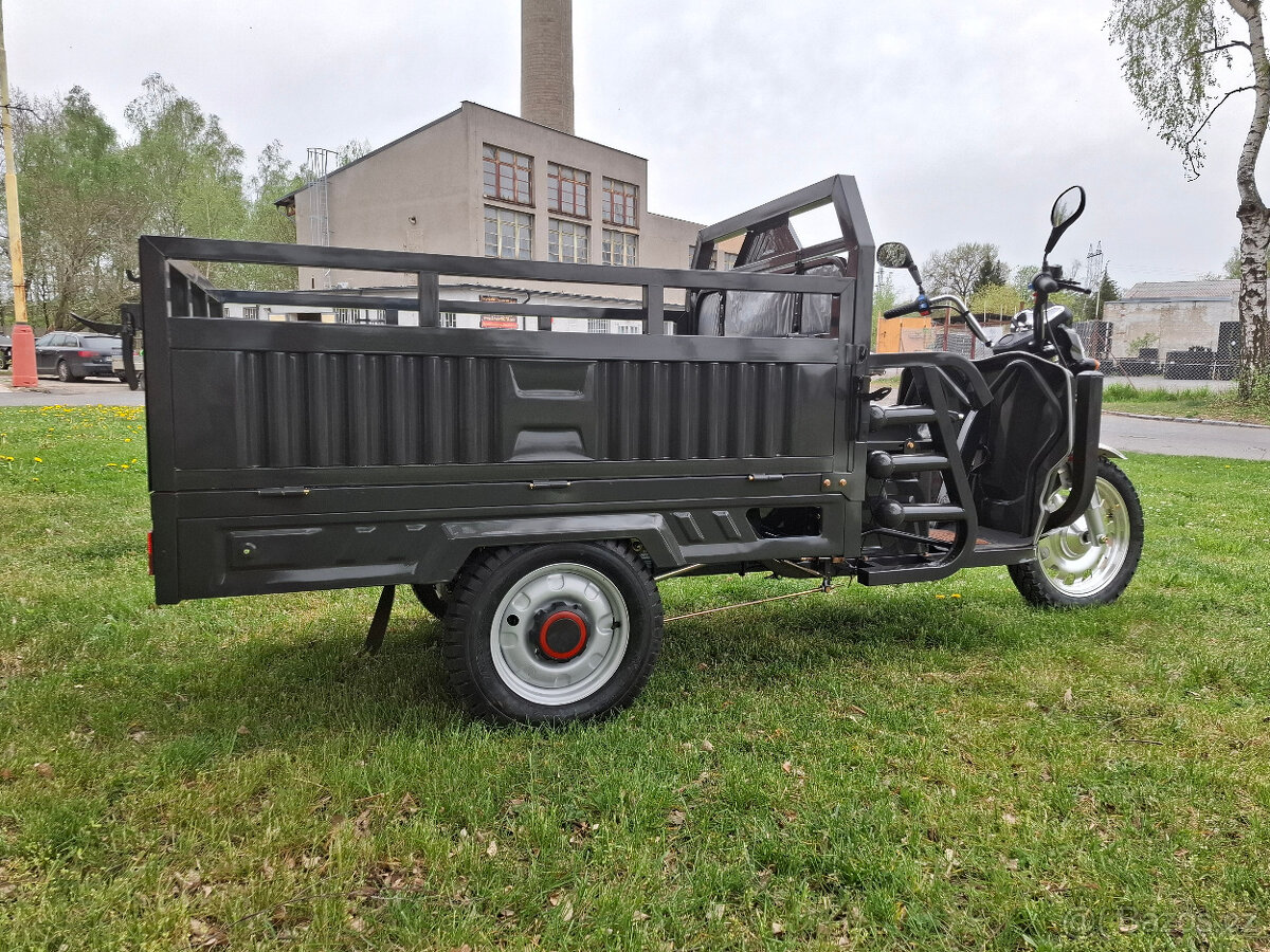 pracovní elektrická Tříkolka Zethos T-08 1500W na SPZ - 11