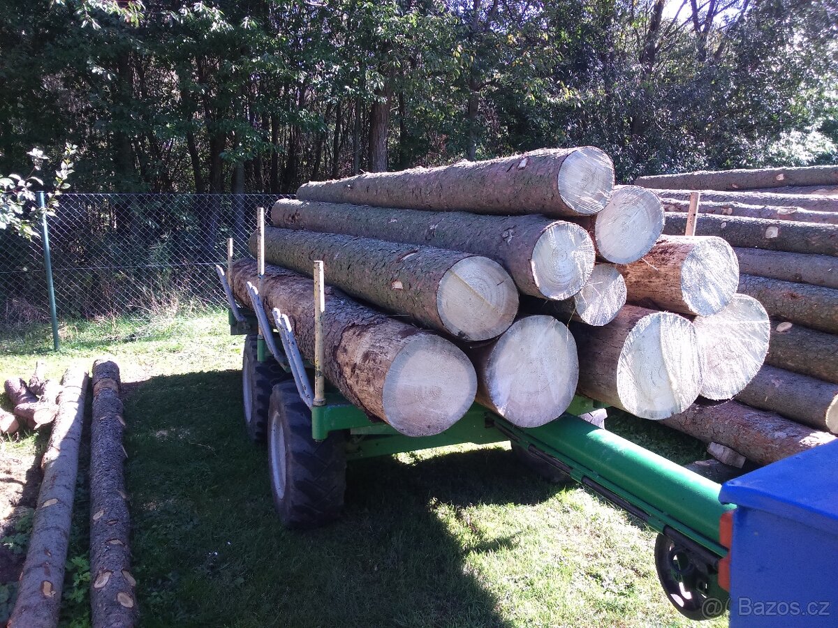 Vyvážečka dřeva za traktor - 11