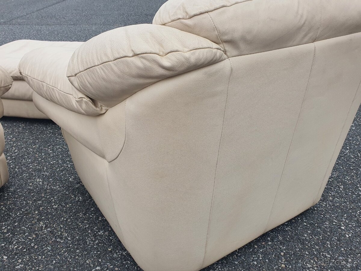 luxusní KOŽENÁ sedačka – DOPRAVA - 11