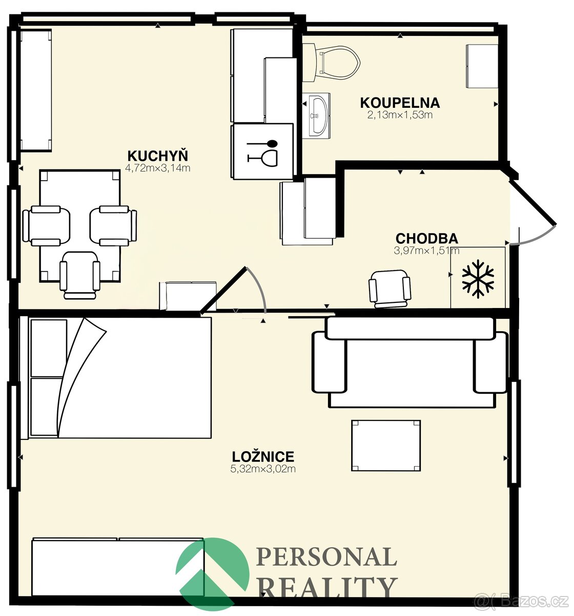 Prodej rekreační chaty se zahradou, Řitka u Prahy - 11