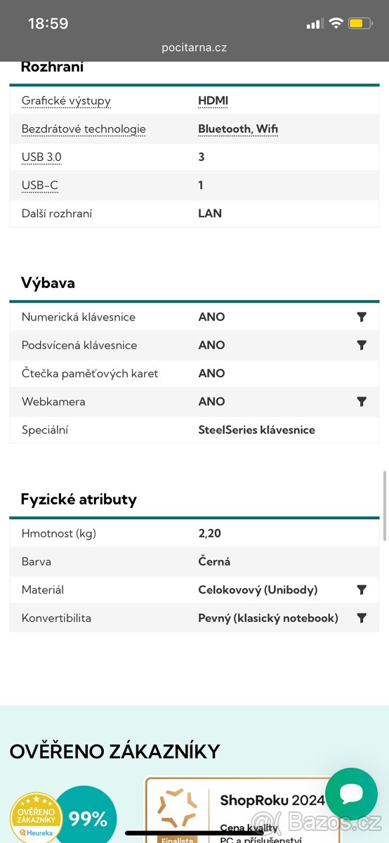 Herní notebook MSI GP63 Leopard 8RD-685CZ - 11