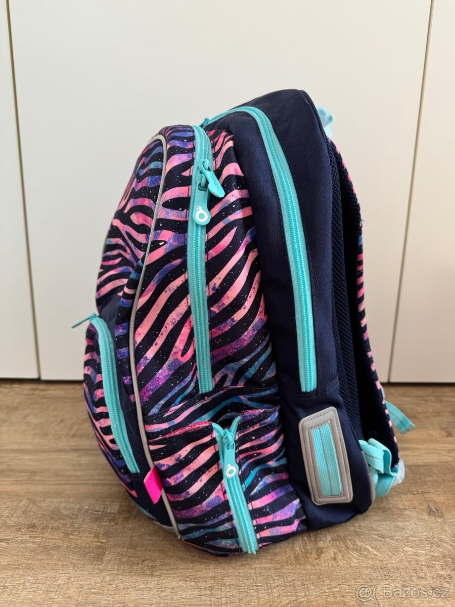 Školní batoh, aktovka Topgal, zebra Kimi - 11