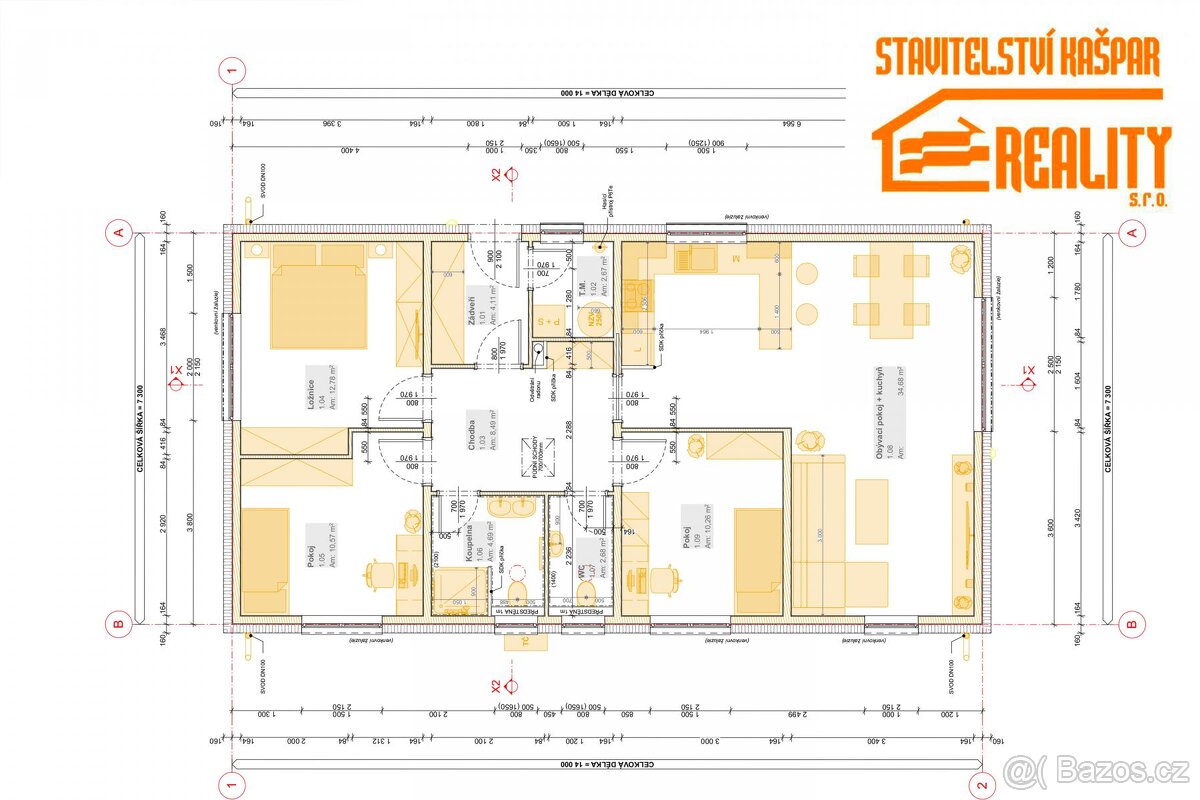 Prodej, rodinný dům 4+kk, Přepychy, okr. Pardubice - 11