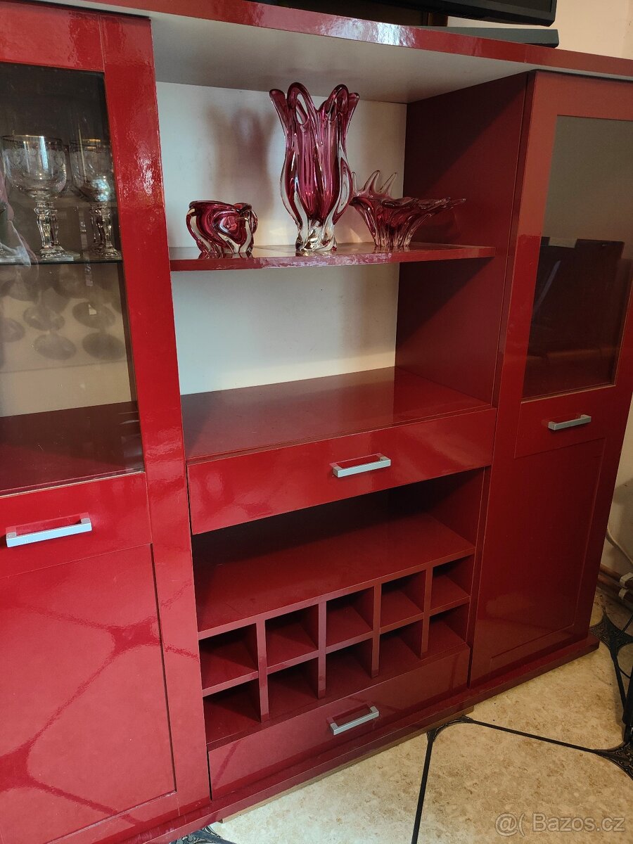 Barová skříň vitrína - 11