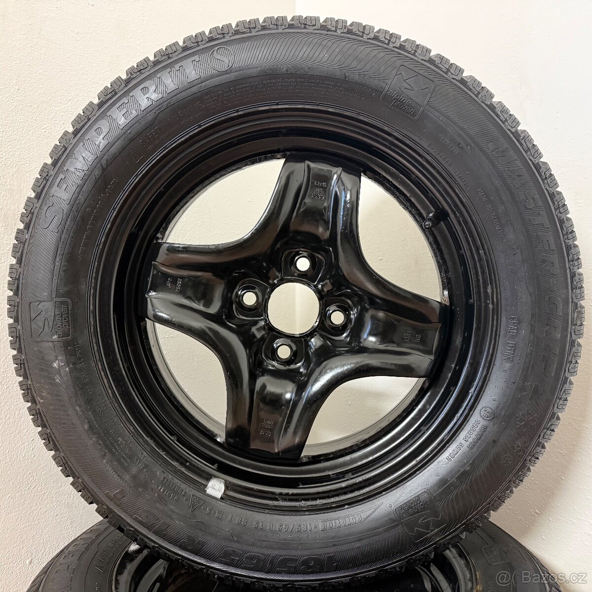 OPEL CORSA E 4x100 R15 ET39+ZIMNÍ 185/65R15 7/6mm - 11