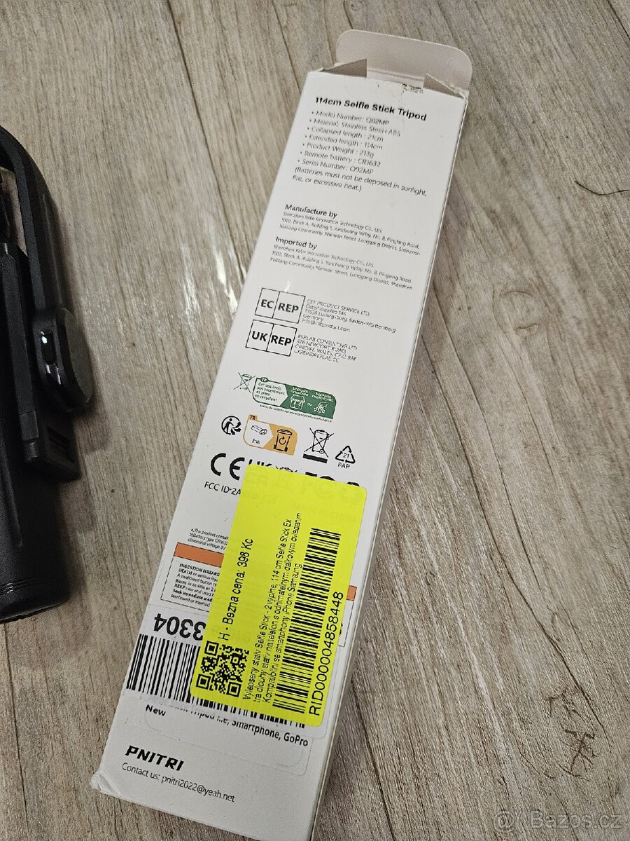 114cm selfie tripod tyč stativ - 11