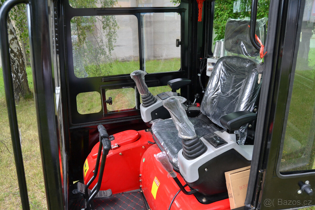 Minibagr Zethos HT2000 (tříválec 26 koní) - 11