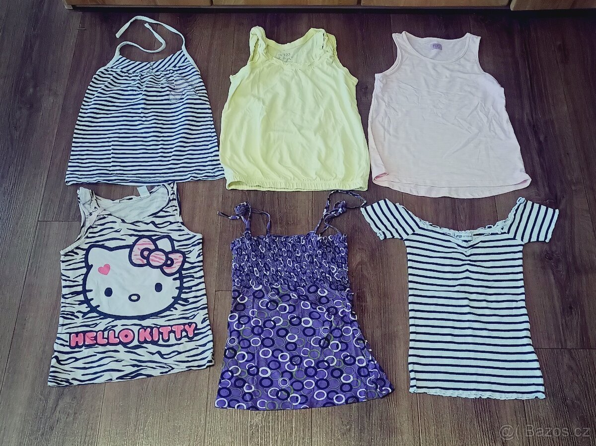 Set dívčího oblečení vel 122-128 - 11