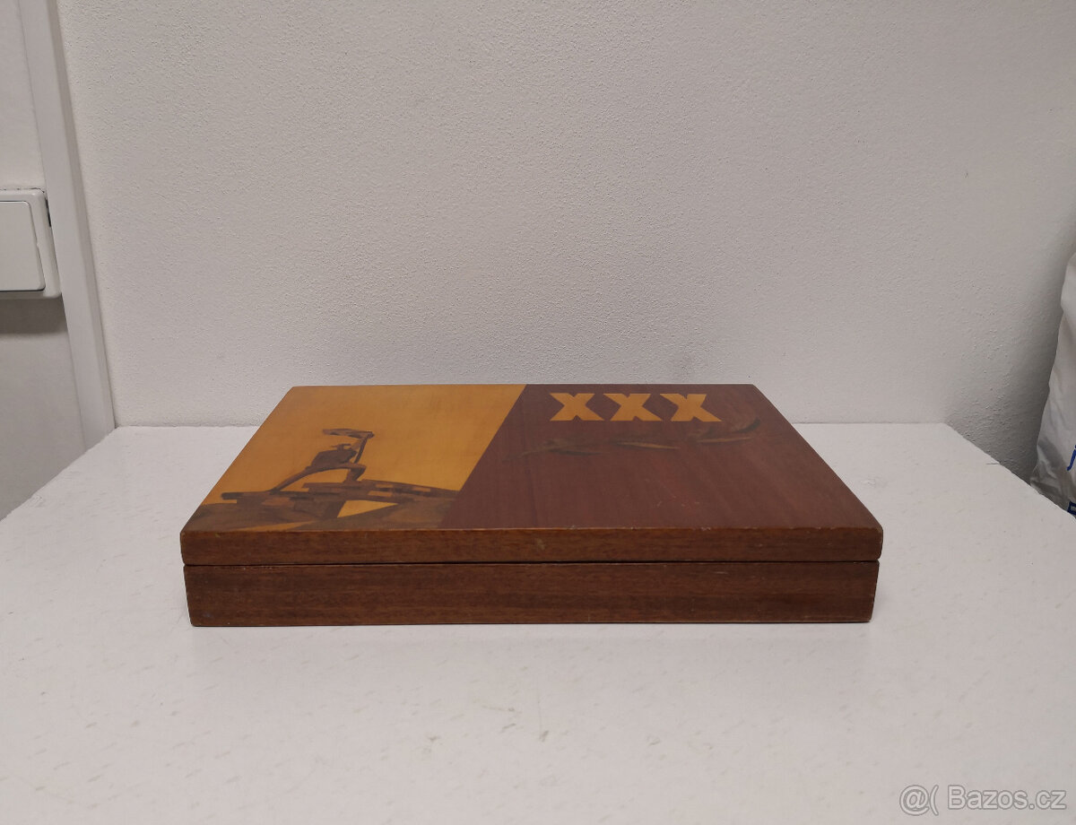 Art Deco uložný box na zberateľské predmety - 11