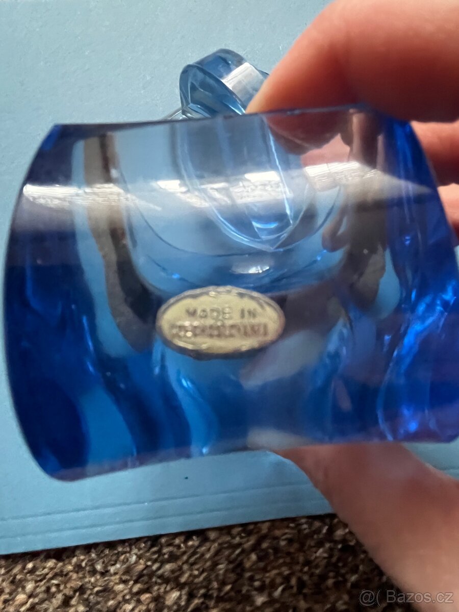 Stará skleněná dóza a flakón - 11