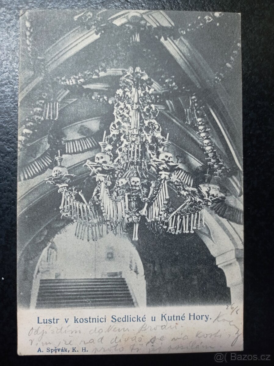 Pohlednice Kutná Hora- Sedlec Interiér kostnice, - 11