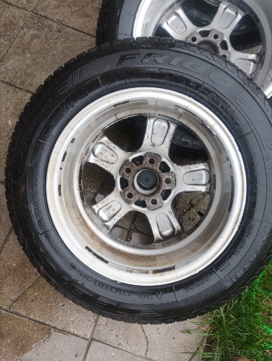 ALU kola + zimní pneu R15 - 11