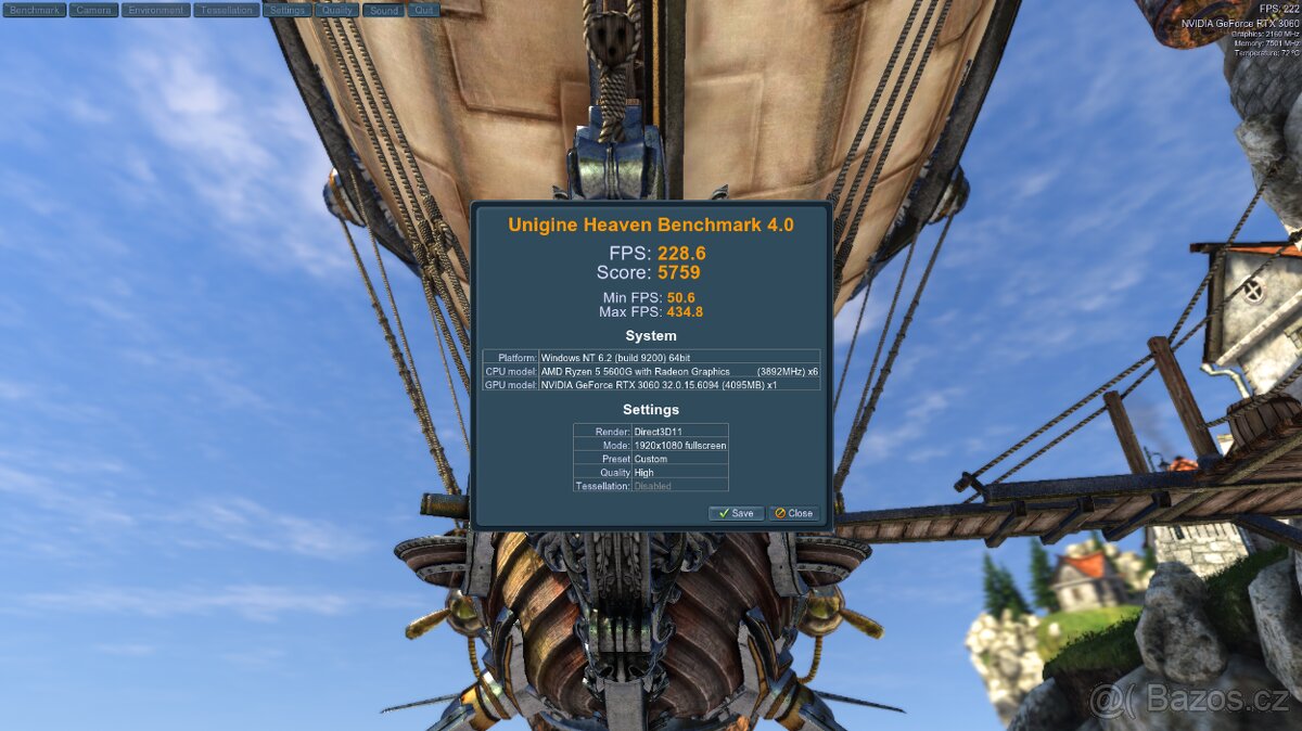 Ryzen 5 5600G, RTX 3060 12GB, 16GB RAM, 500GB SSD, Win11Pro - 11