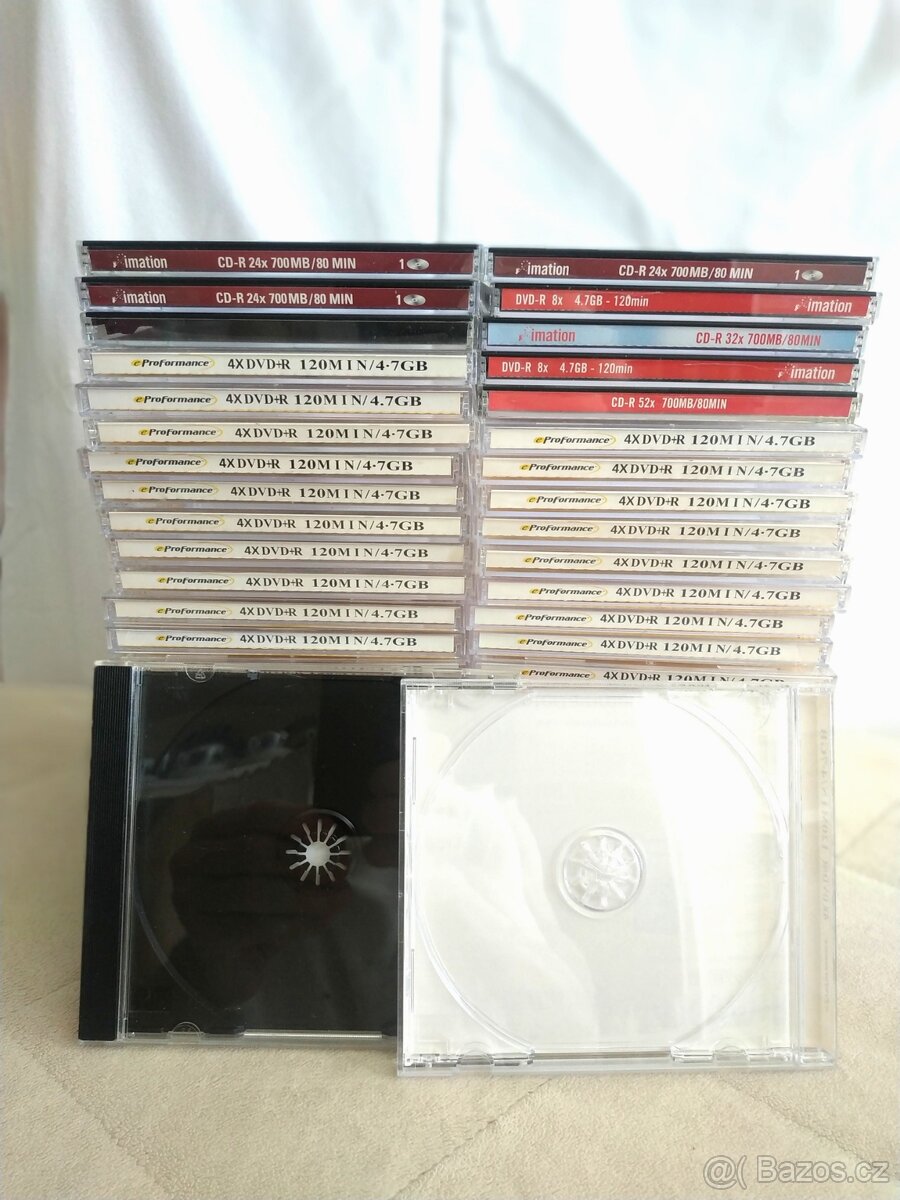 100x obaly 10,4 mm pro CD, DVD, Blu-ray - 11