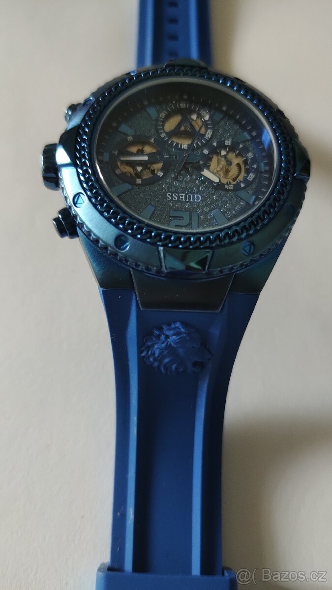 Guess MANE hodinky modré - 11