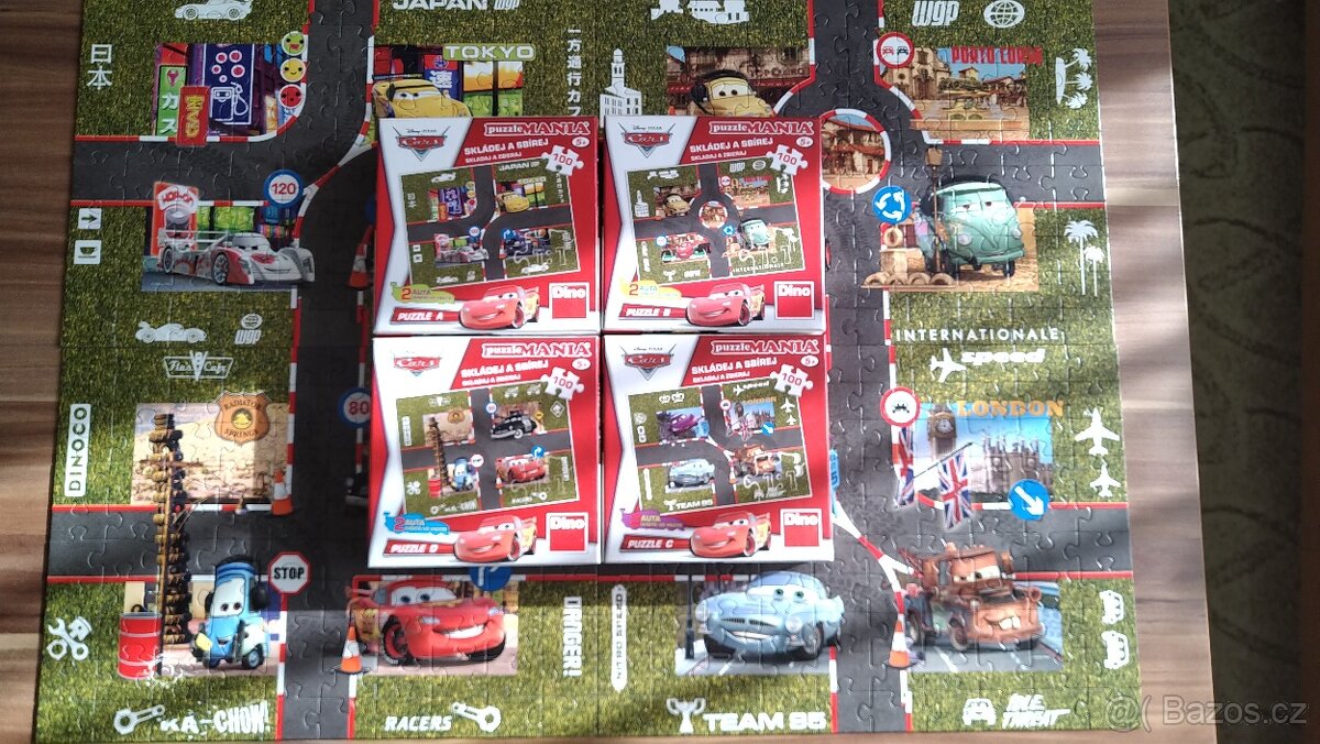 Puzzle McQueen 4x100 - 11