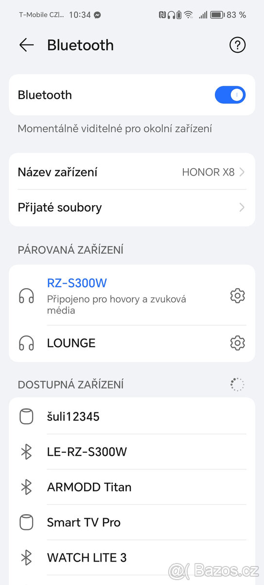 Panasonic RZ-S300W, Bluetooth sluchátka - 11