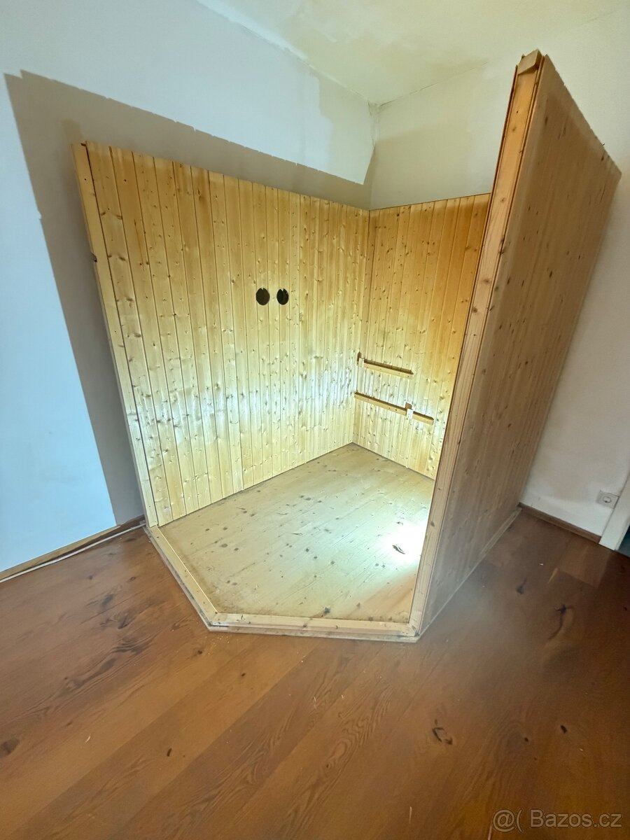 Finská sauna Karibu rohová - 11