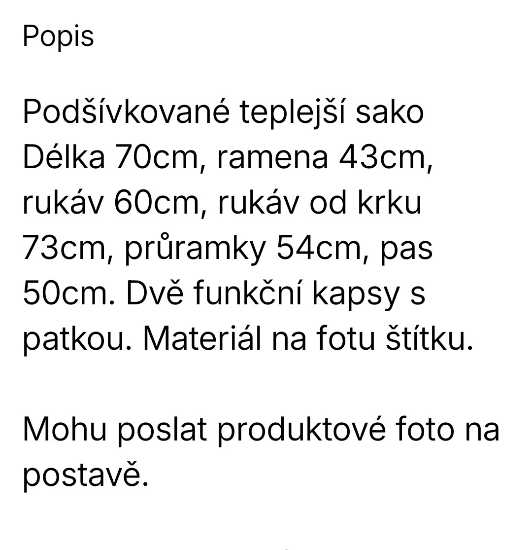 Dámské teplejší sako z umělého semiše v. Xl. - 11