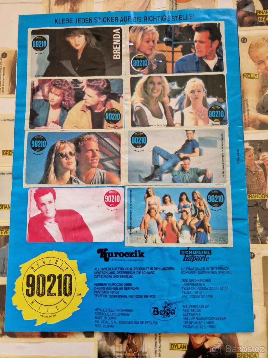 Sbirka seriál Beverly Hills 90210 - knihy, parfém, puzzle a - 11