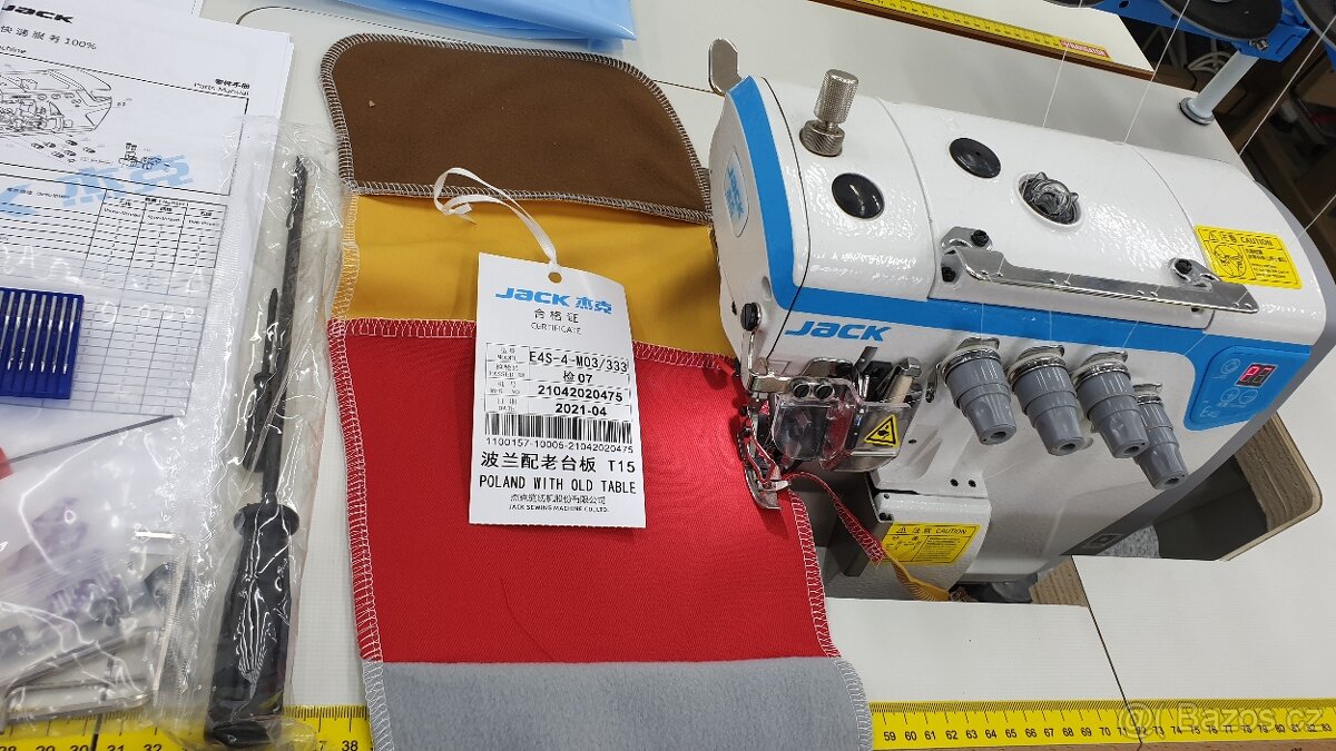šicí stroj JACK E4 S -NOVÝ ZÁRUKA 2 ROKY - 11