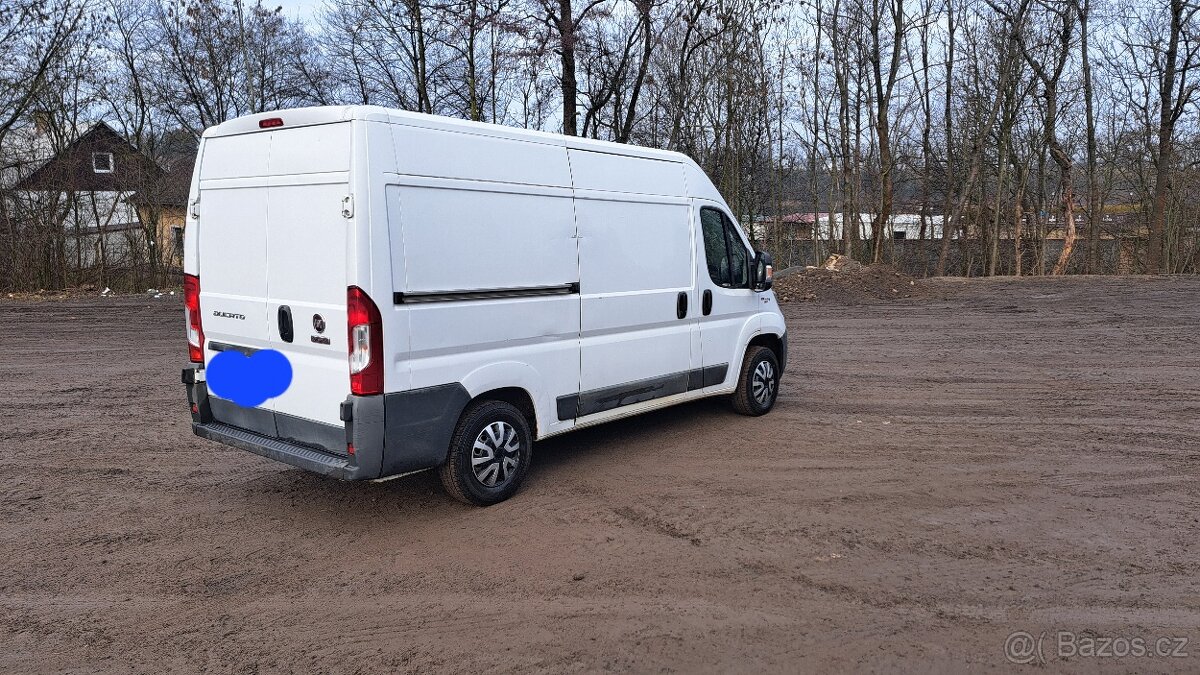 Prodám Fiat ducato 2.3 jtd 96 kw,l2h2 ,klima stk do 11.2027 - 11