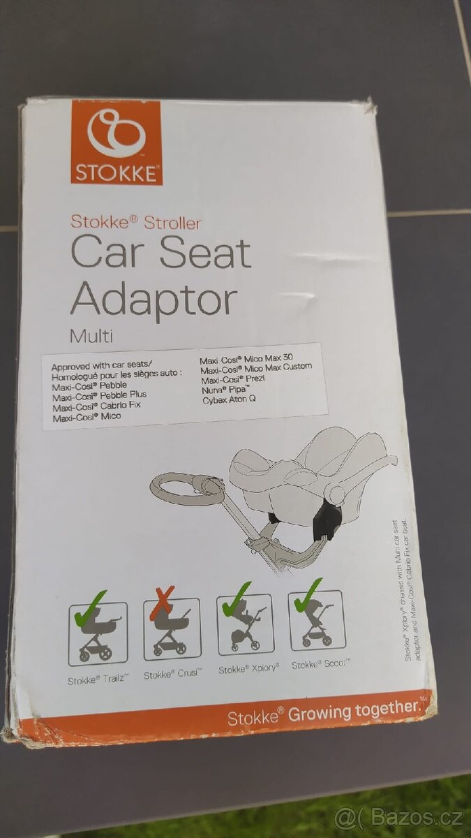 Kočárek Stokke Xplory dvojkombinace - 11