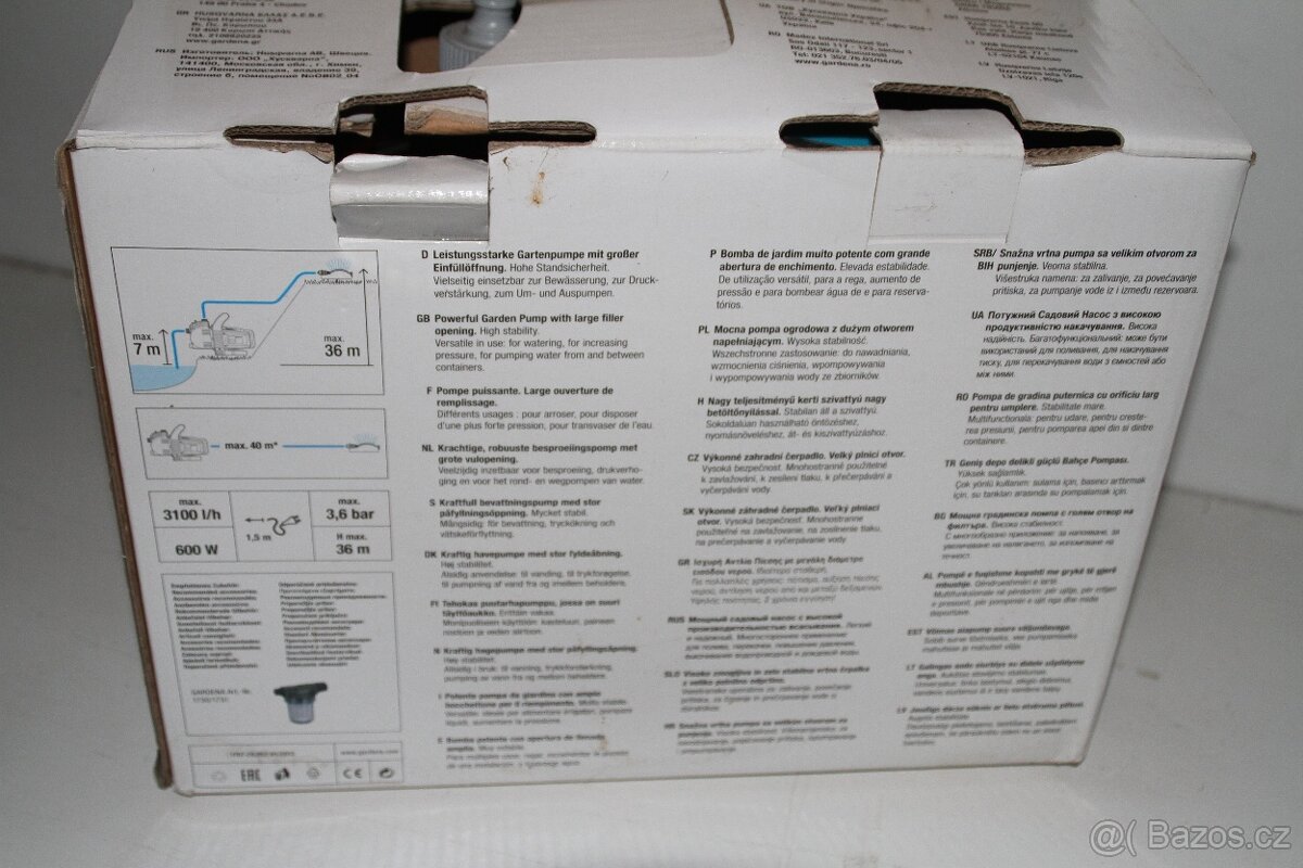 Gardena Zahradní čerpadlo 3600/4 - 11